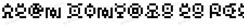AGCN XinyouB GB Regular字体转换